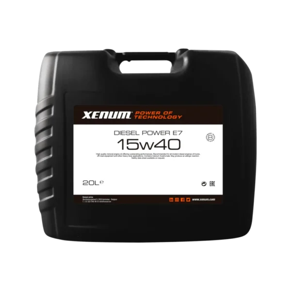 XENUM DIESEL POWER 15W40 E7 20 л (2645020)