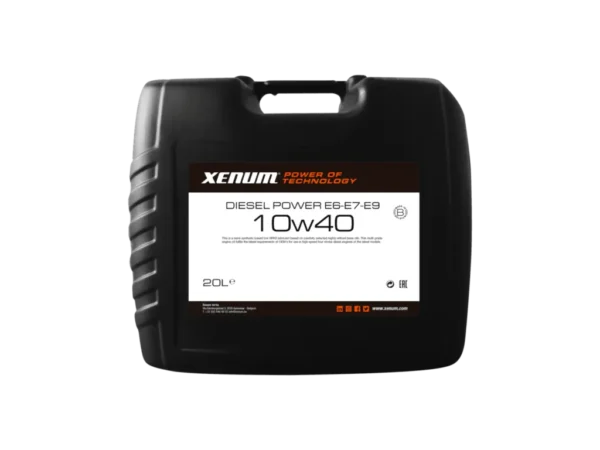 XENUM DIESEL POWER 10w40 E6-E7-E9 20 л (8401020)